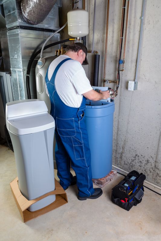 Installing Water Softener System